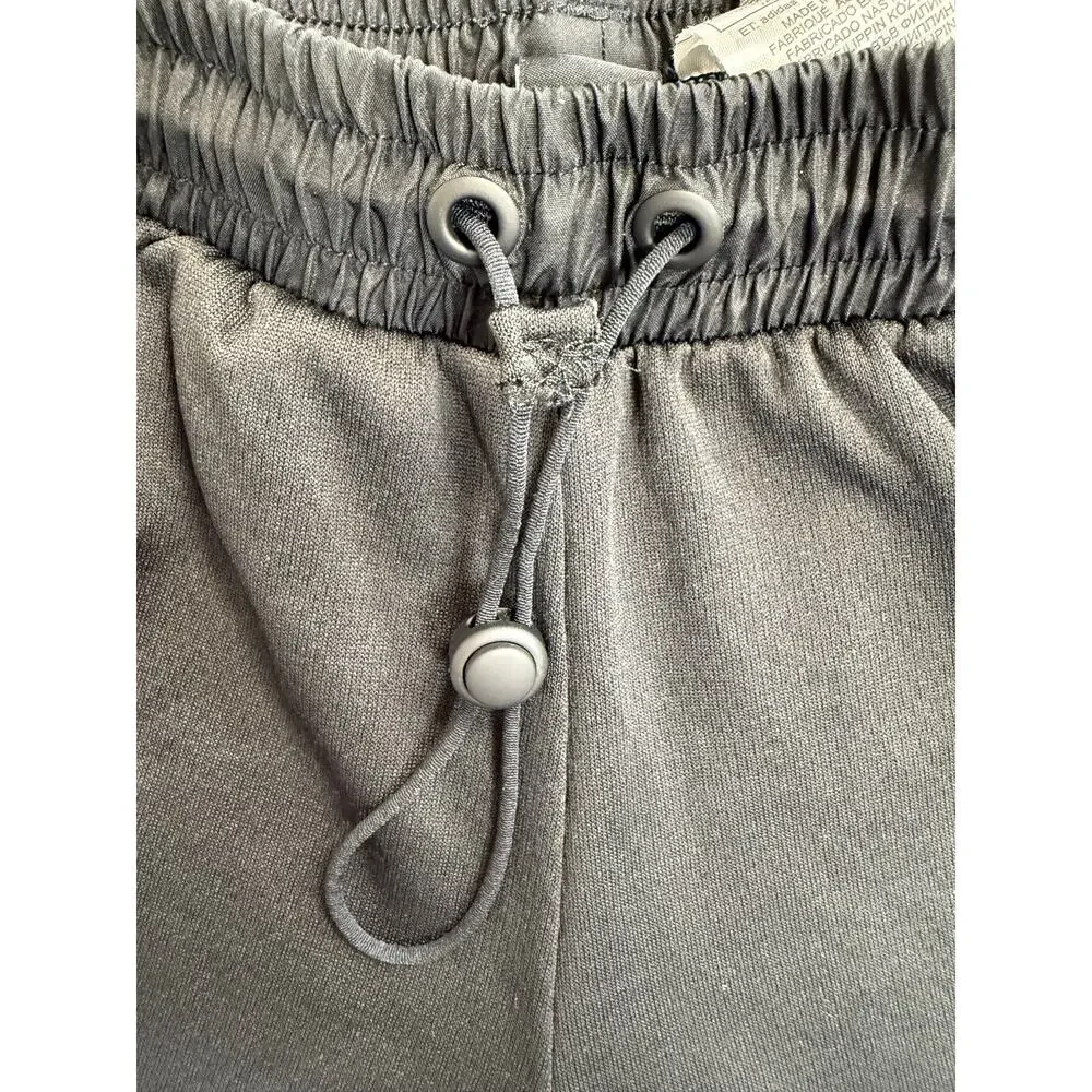 Adidas Climalite Black Pants Drawstring Waist Pockets Size SMALL